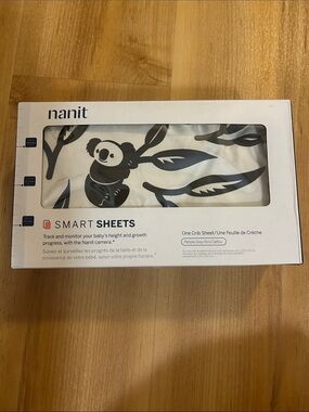 New Nanit Smart Sheets Crib Sheet - Koala Print